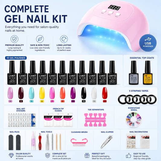 Pro Nails Kit - Salon At Home