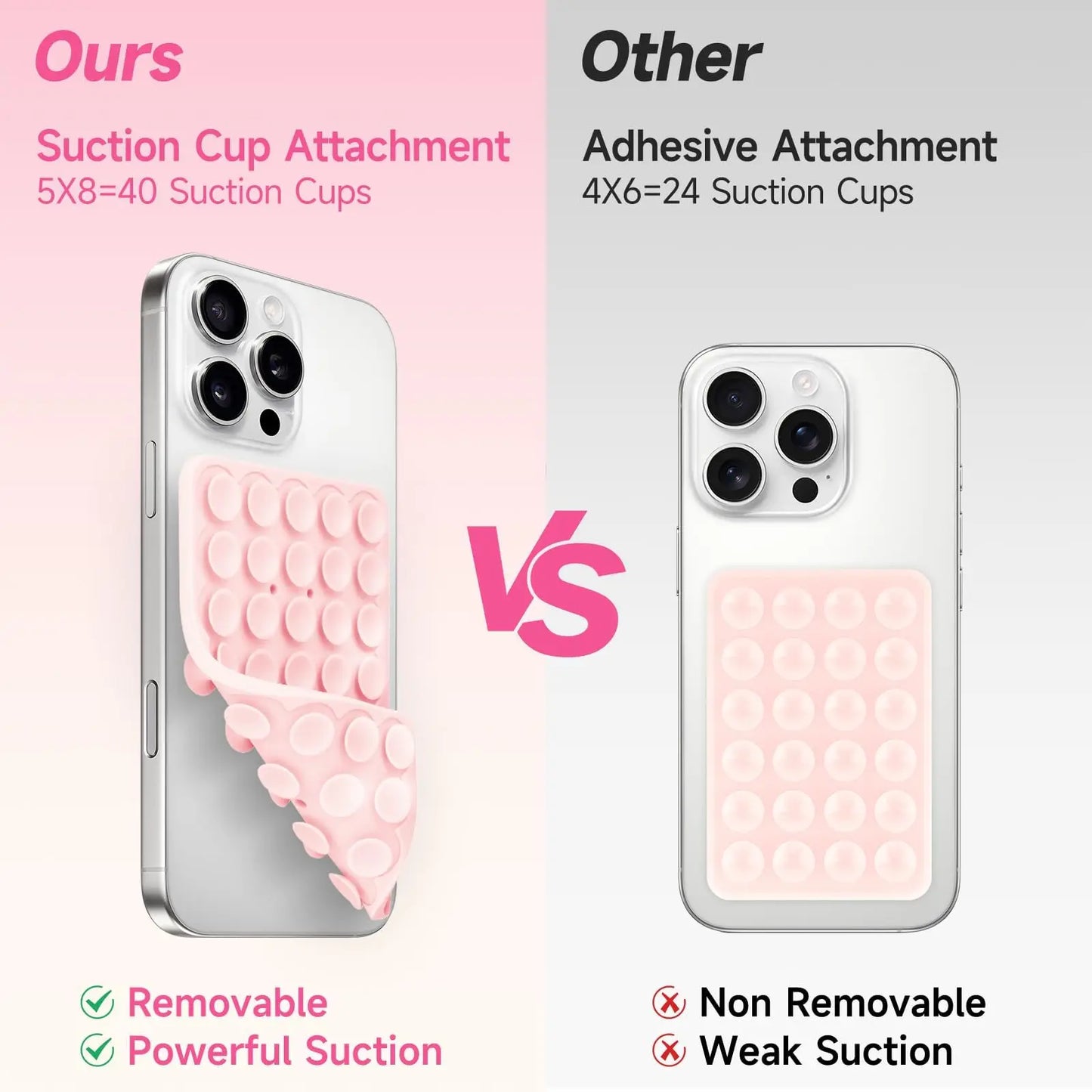 SnapMount Silicone Phone Holder