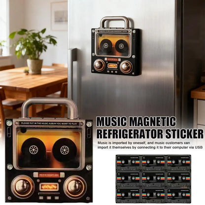 VibeFrame Magnetic Fridge Music Player