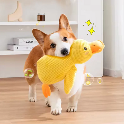 Dog Stomping Duck Toy – Bite-Resistant, Teeth Cleaning