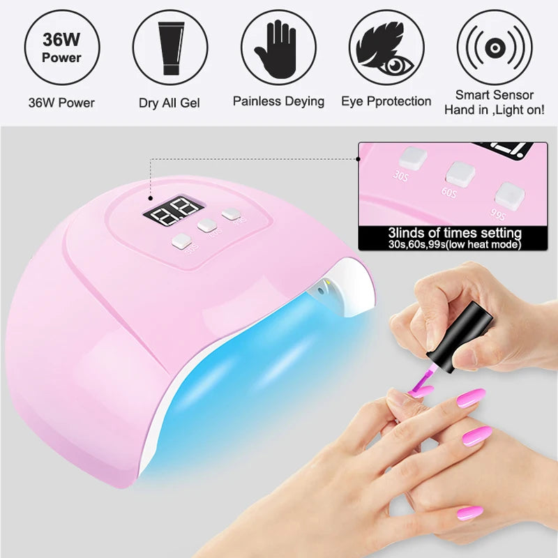 Pro Nails Kit - Salon At Home