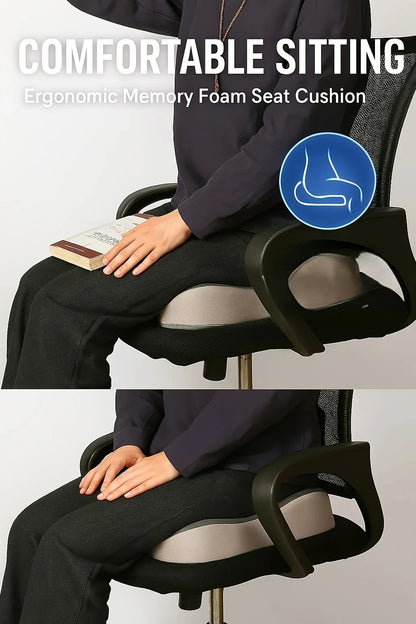 OrthoRelief™ Memory Foam Seat Cushion
