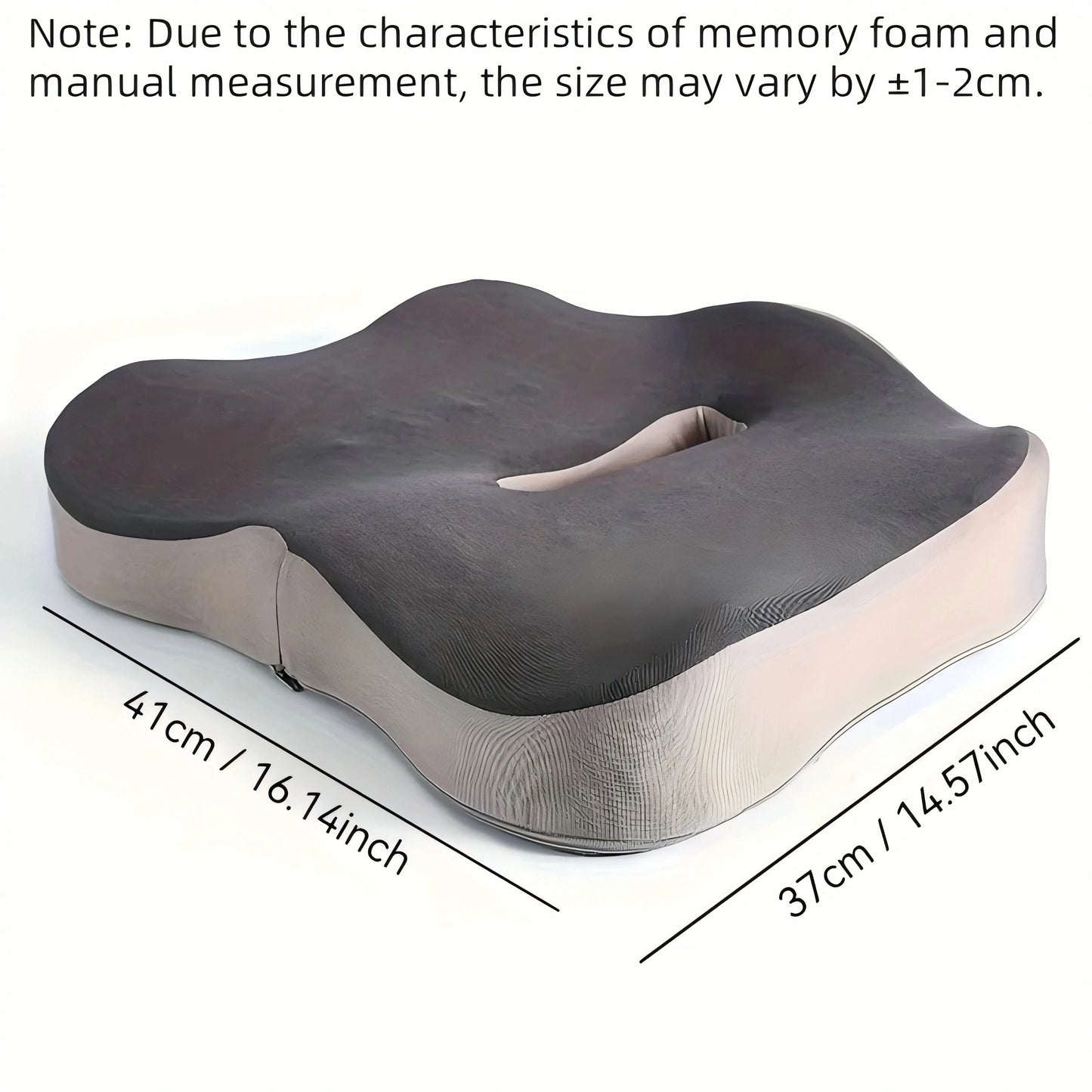 OrthoRelief™ Memory Foam Seat Cushion