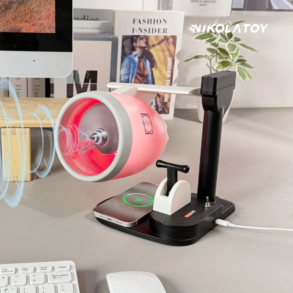 LuxAura -Wireless Charger & Humidifier
