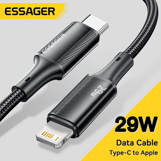Essager USB-C to Lightning Fast Charging Cable 20W
